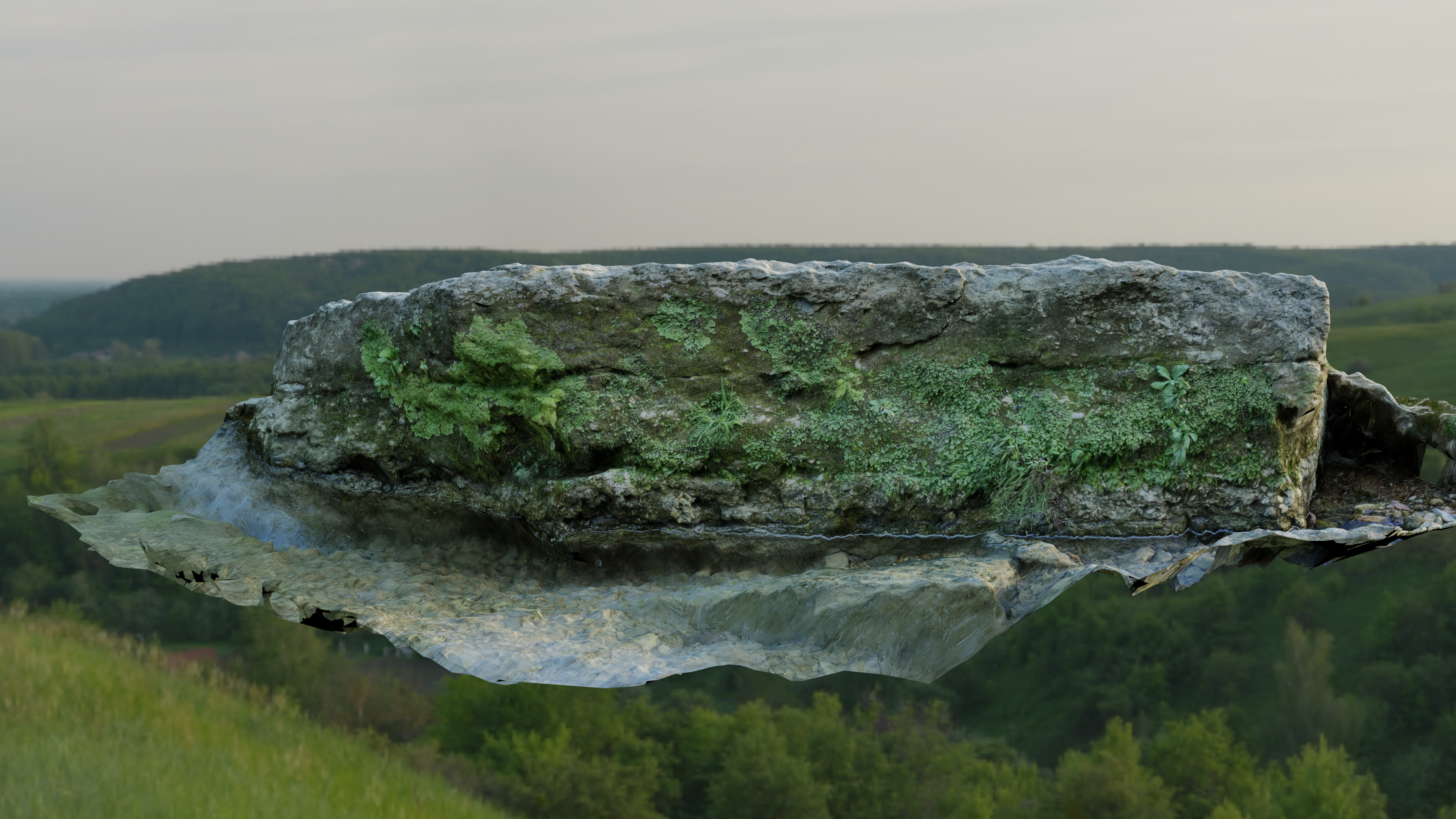 Mossy Rock - Photoscan preview image 2